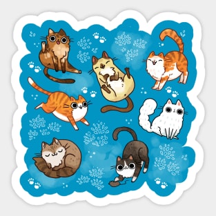 Cat Pattern Sticker